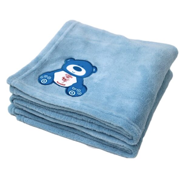 Lincoln City Baby Blanket Blue