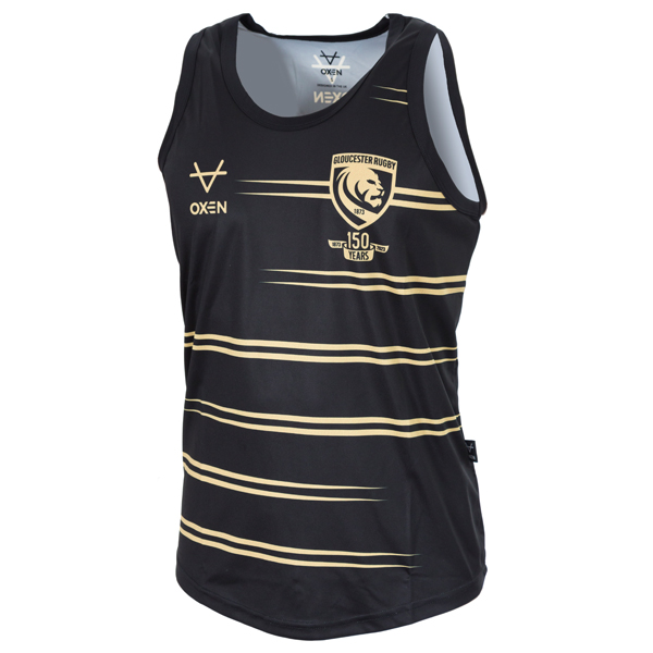 Gloucester Rugby 23/24 Home Warm Up Singlet - Elite Pro Sports