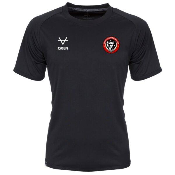 Ludlow Town FC 23/24 CT Tee Senior Black