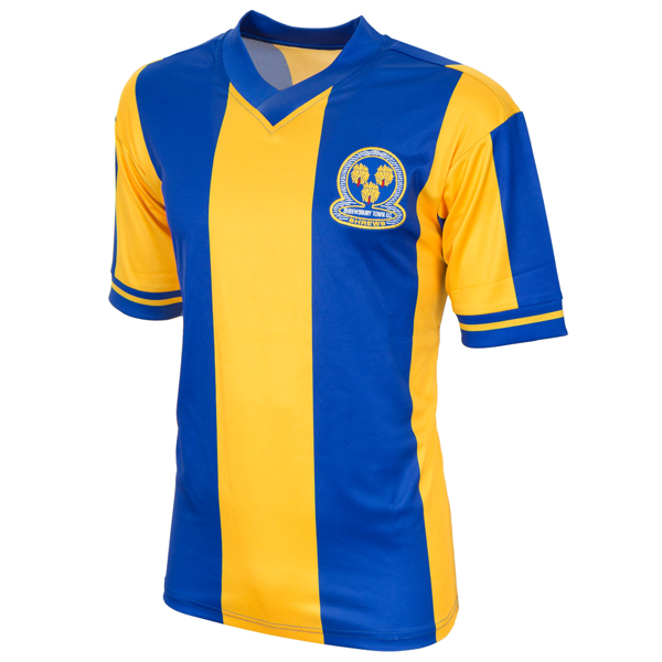 Shrewsbury Town 1981/82 Retro Home Shirt - Elite Pro Sports