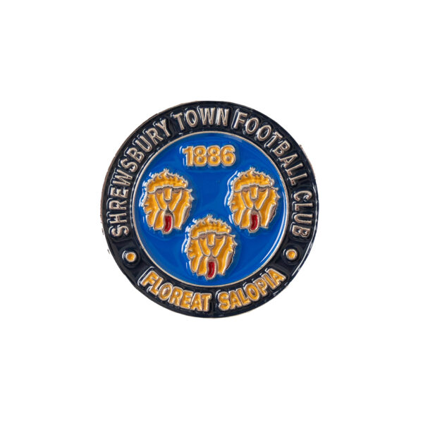 Shrewsbury Town Crested Pin Badge