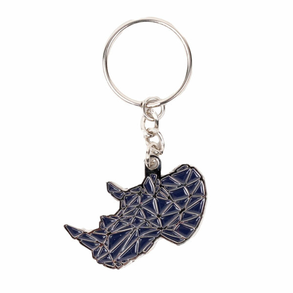 Leeds Rhinos Geo Rhino Key Ring