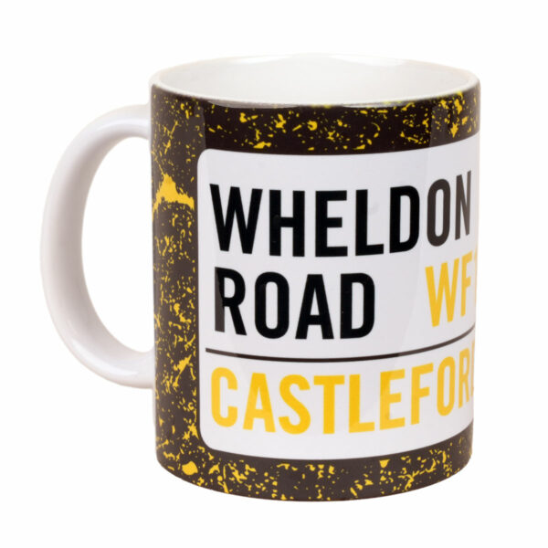 Castleford Tigers Street Sign Mug