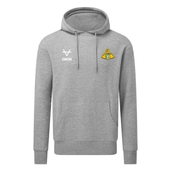 Doncaster Rovers Belles 24 Cotton Hoodie - Grey