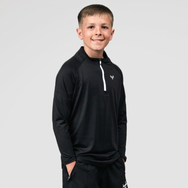 Oxen Junior Endure Midlayer Black - Image 2