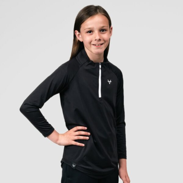 Oxen Junior Endure Midlayer Black - Image 5