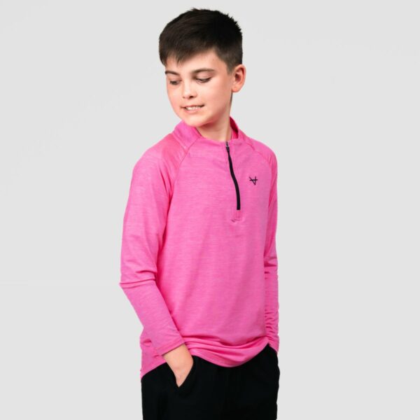 Oxen Junior Endure Midlayer Pink - Image 2