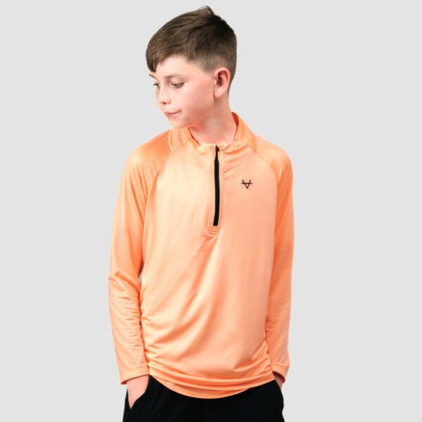 Oxen Junior Endure Midlayer Salmon - Image 2