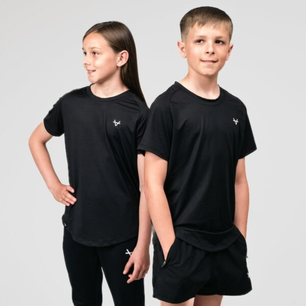 Oxen Junior Endure Tee Black