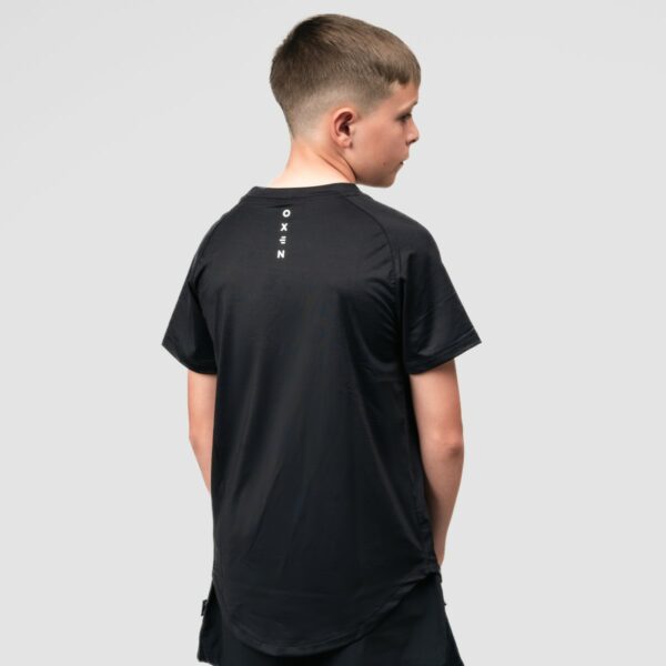 Oxen Junior Endure Tee Black - Image 3