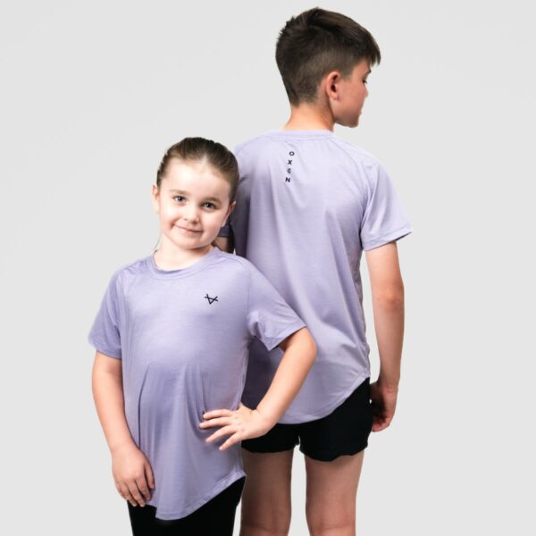 Oxen Junior Endure Tee Lavender