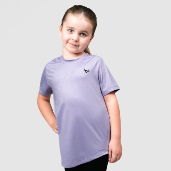 Oxen Junior Endure Tee Lavender - Image 4