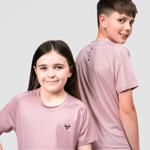 Oxen Junior Endure Tee Rose