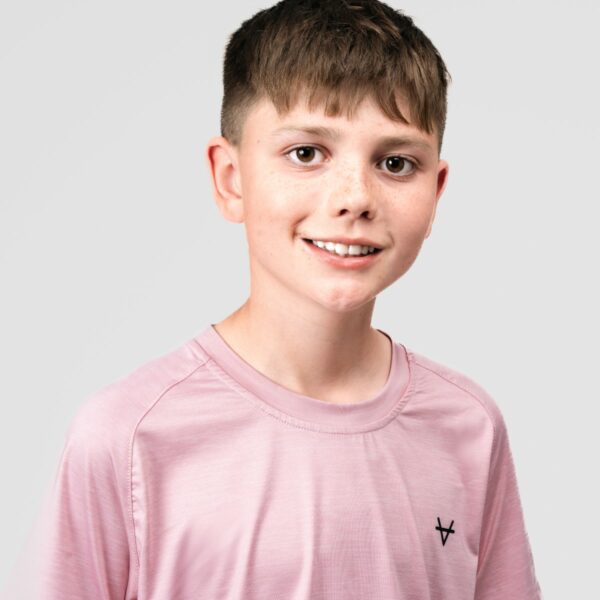 Oxen Junior Endure Tee Rose - Image 3