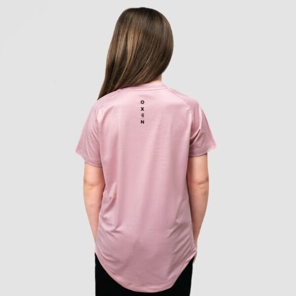 Oxen Junior Endure Tee Rose - Image 6