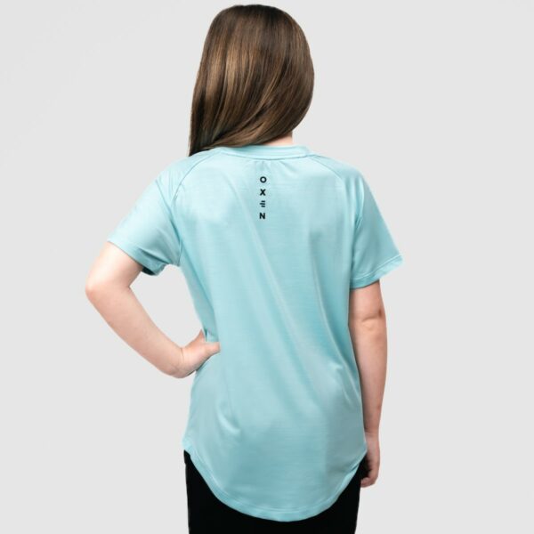 Oxen Junior Endure Tee Sage - Image 6