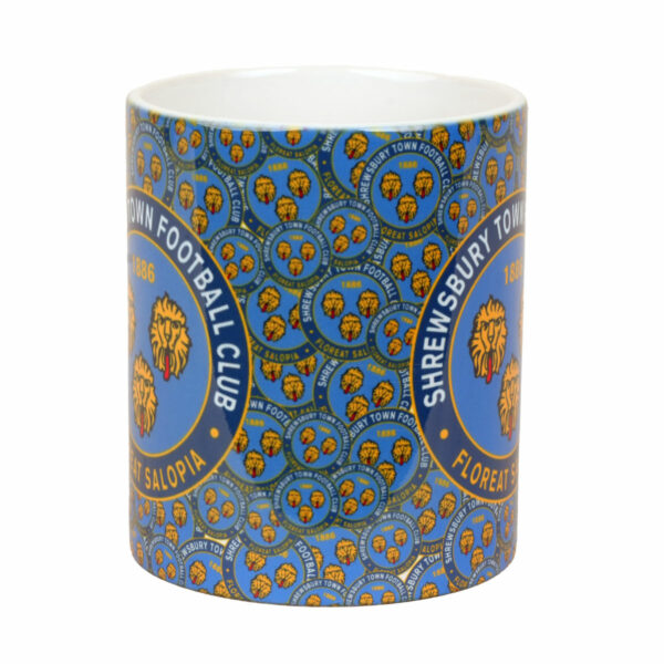 Shrewsbury Town Multi Crests Mug - Image 2