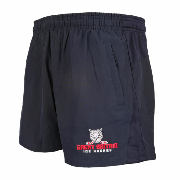 GB Ice Hockey Navy Gym Shorts - Image 2