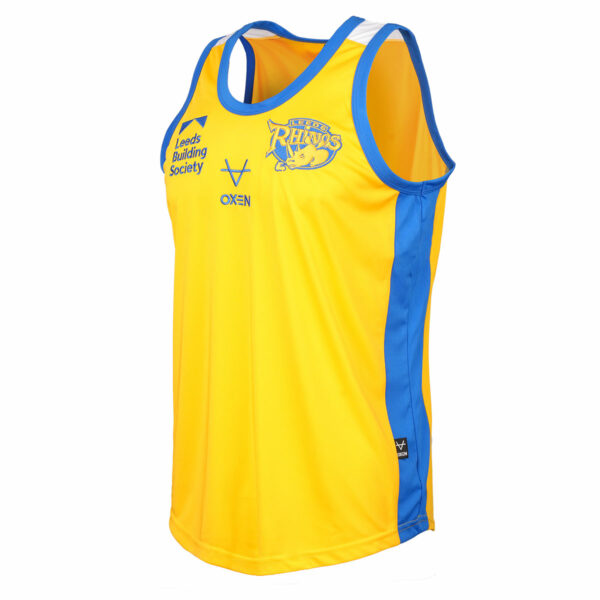 Leeds Rhinos 2025 Principal Singlet Amber JNR - Image 2