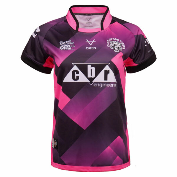 Castleford Tigers 2025 Replica Away Shirt Ladies