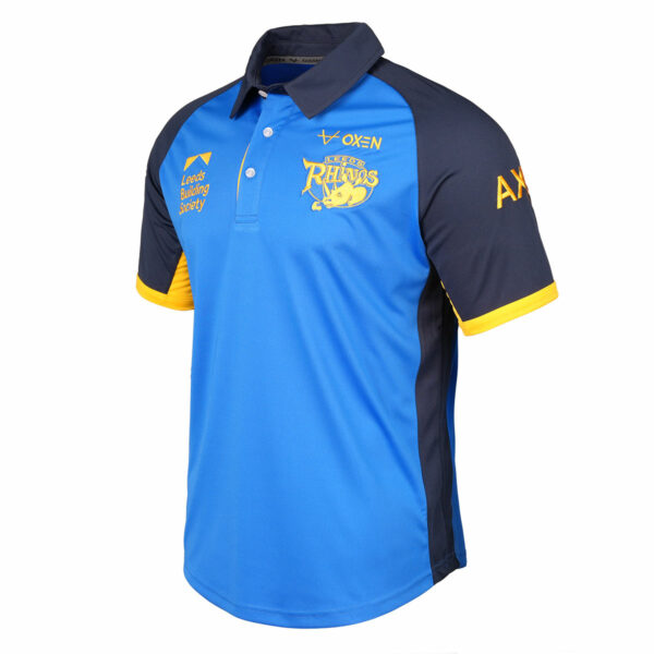 Leeds Rhinos 2025 Principal Polo Royal Ladies - Image 2