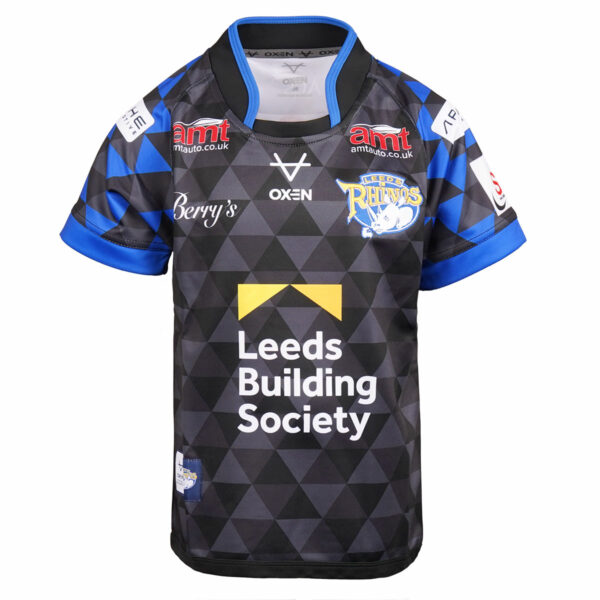 Leeds Rhinos 2025 Replica Black Alternate Shirt JNR