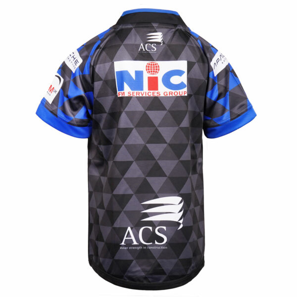 Leeds Rhinos 2025 Replica Black Alternate Shirt JNR - Image 3