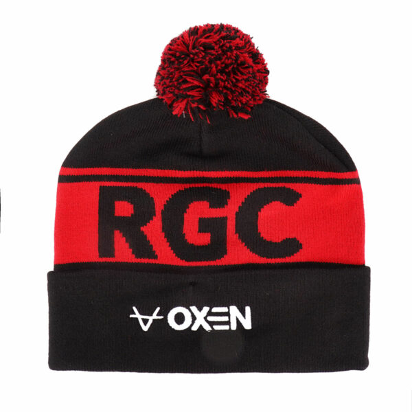 RGC Black Text Bobble Hat - Image 2