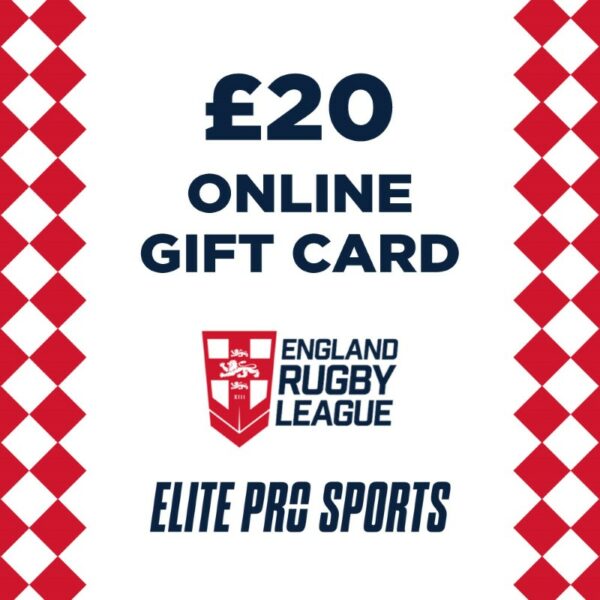 England Rugby League E-Gift Card £20