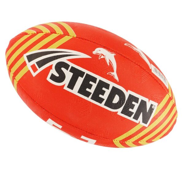 ST NRL Supporter Ball Dolphins Size 5 (2025) - Image 2