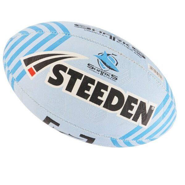 ST NRL Supporter Ball Sharks Size 5 (2025) - Image 2