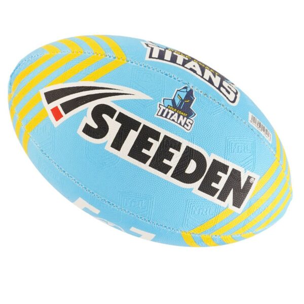 ST NRL Supporter Ball Titans Size 5 (2025) - Image 2