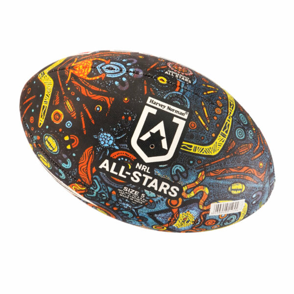 ST Indigenous All Stars Supporter Ball Size 5 (2025) - Image 2