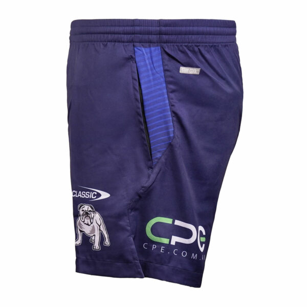 CANTERBURY BULLDOGS MENS TRAINING SHORT NVY - Image 2