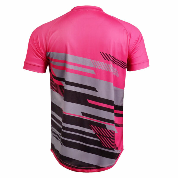 Castleford Tigers 2025 Away Print Tee Pink - Image 3