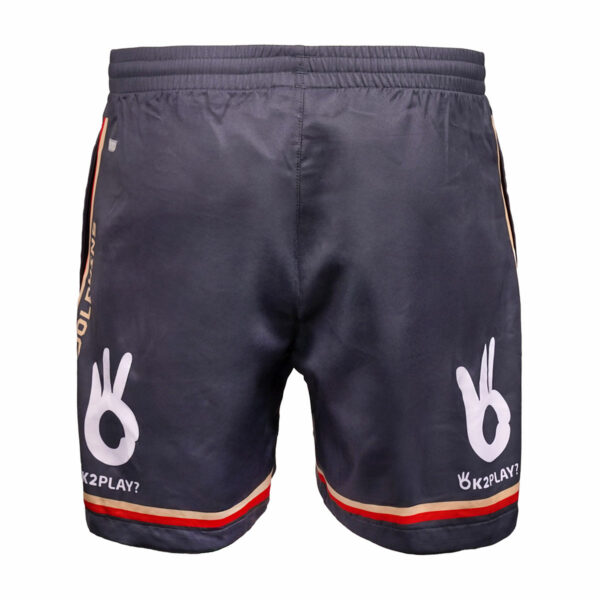 DOLPHINS MENS TRAINING SHORTS CHARC - Image 3