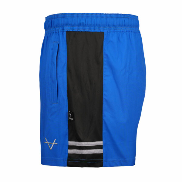 Leeds Rhinos 2025 Alternate Blue Training Shorts - Image 2