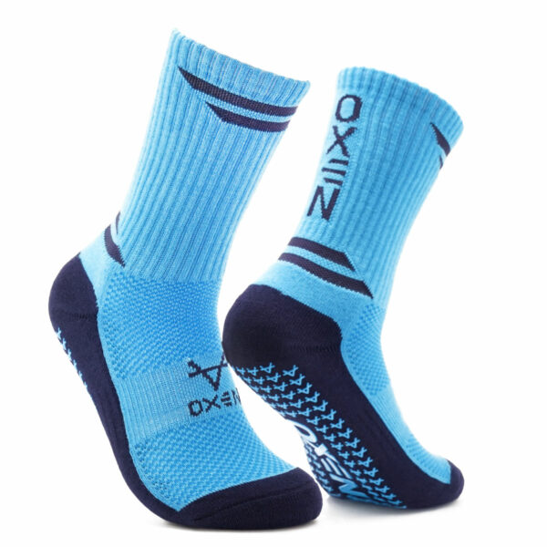 Oxen Grip Socks Blue/Navy