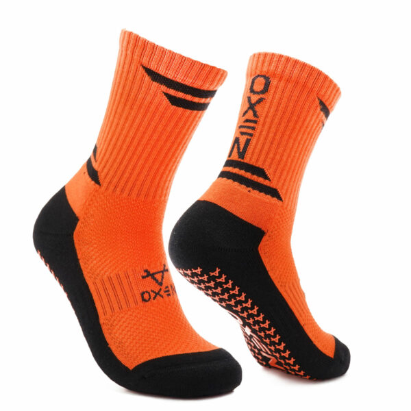 Oxen Grip Socks Orange/Black