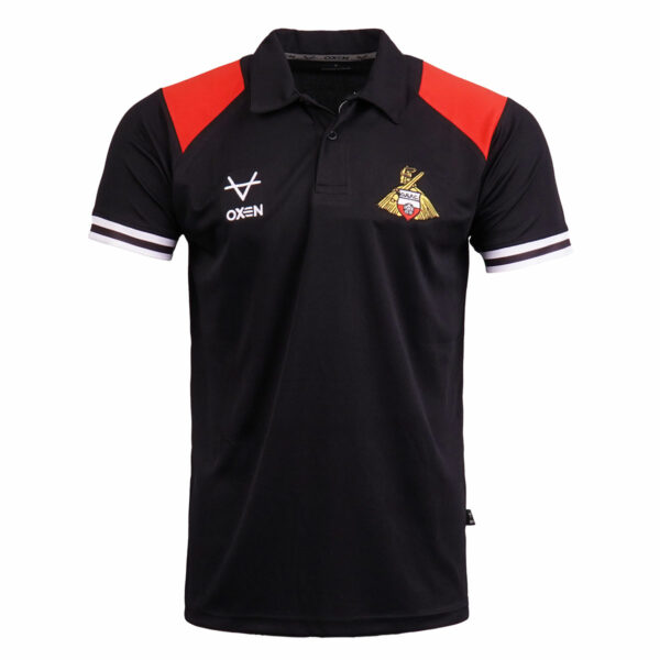 Doncaster Rovers Black & Red Polo