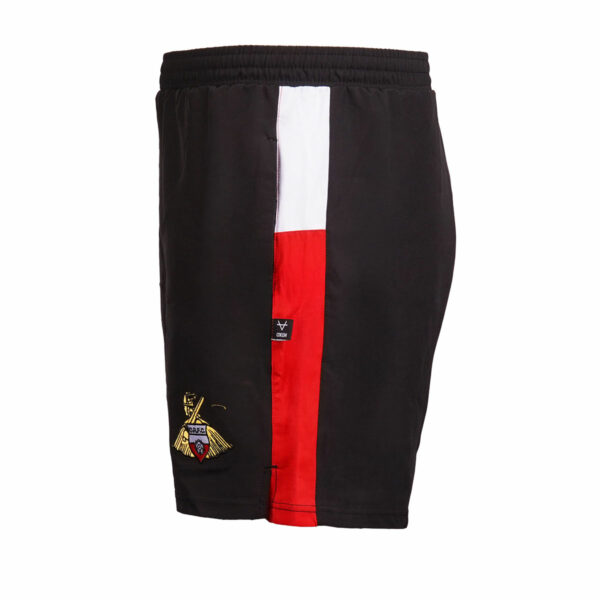 Doncaster Rovers Black & Red Training Short - Image 2