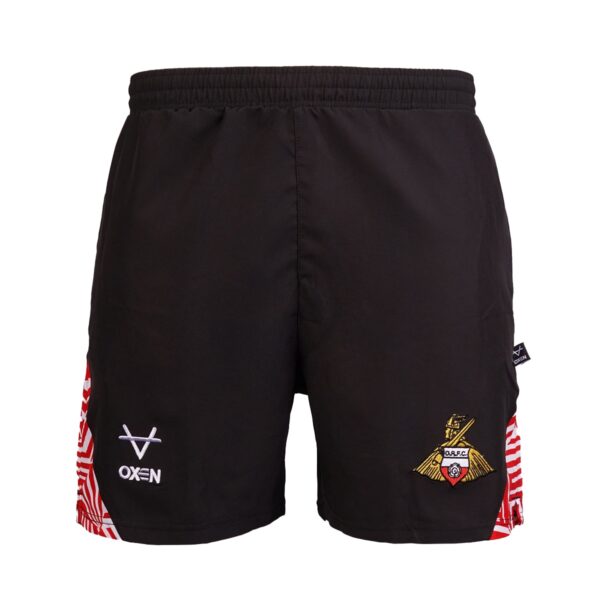 Doncaster Rovers Geo Panel Shorts Blk