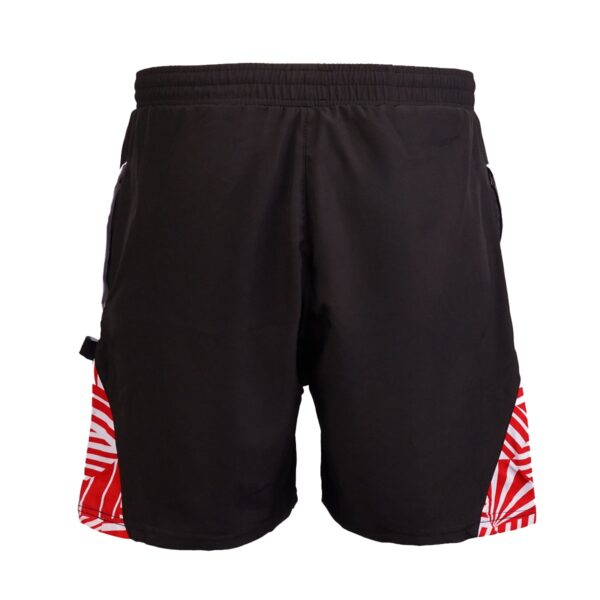 Doncaster Rovers Geo Panel Shorts Blk - Image 3