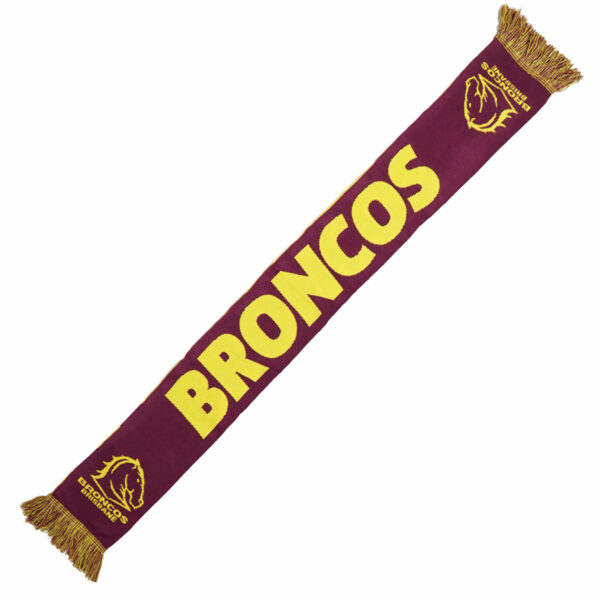 Brisbane Broncos 25 Scarf