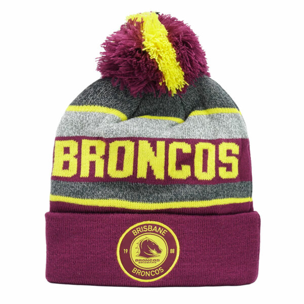 Brisbane Broncos 25 Tundra Beanie - Image 2