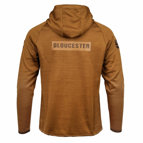 Gloucester Rugby 24/25 Military OH Hoody JNR - Image 3